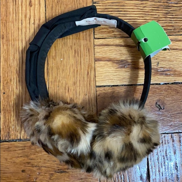 kate spade Accessories Nwt Kate Spade Kids Ear Muffs With Bow